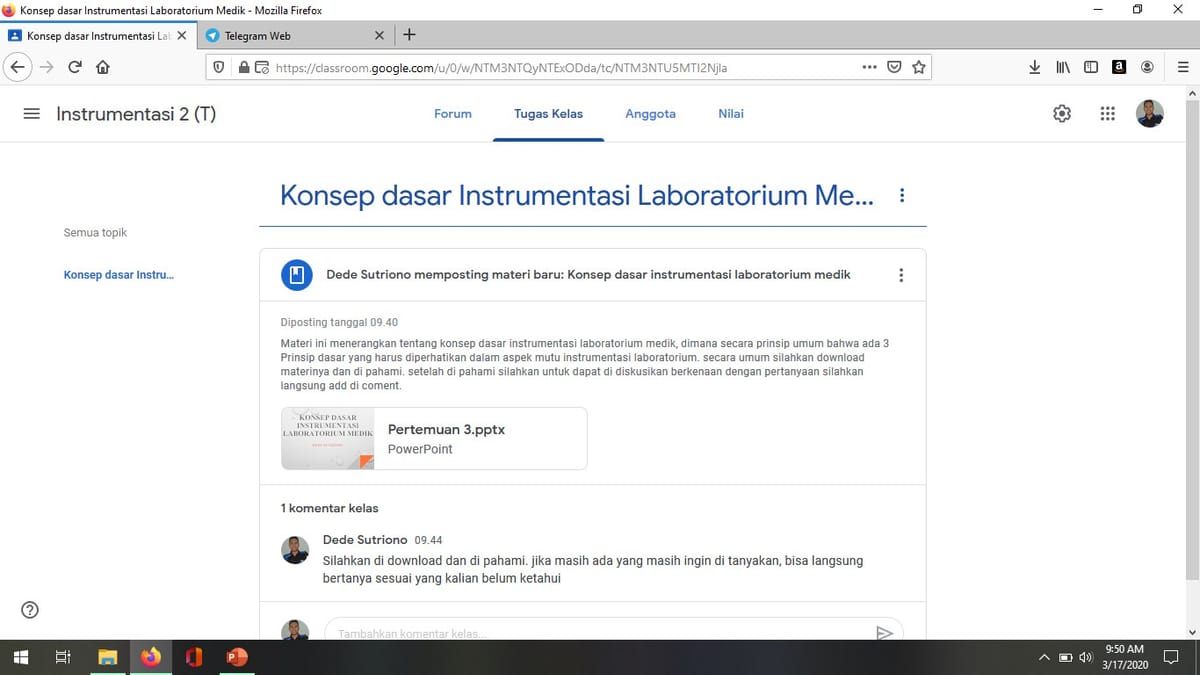 Rektor UBM Gorontalo Terapkan Metode Kuliah Daring