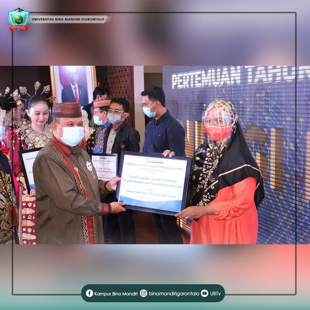 UBM Gorontalo Terima Bantuan Sarana Pendidikan dari PSBI