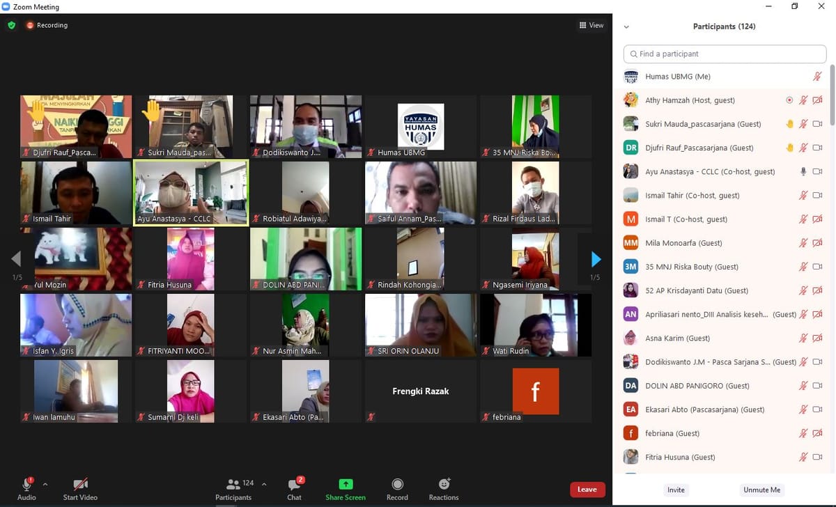 Ratusan Mahasiswa UBM Ikuti Webinar soal Tes TOEIC/TOEFL ITP dan Cegah Plagiasi
