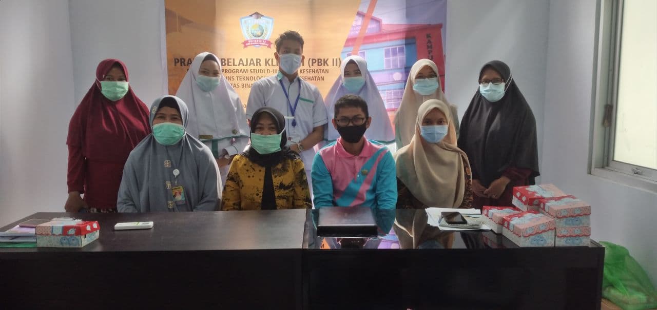 Mahasiswa PBK II UBM Gorontalo Turut Menunjang Kinerja Tenaga Lab Rumah Sakit