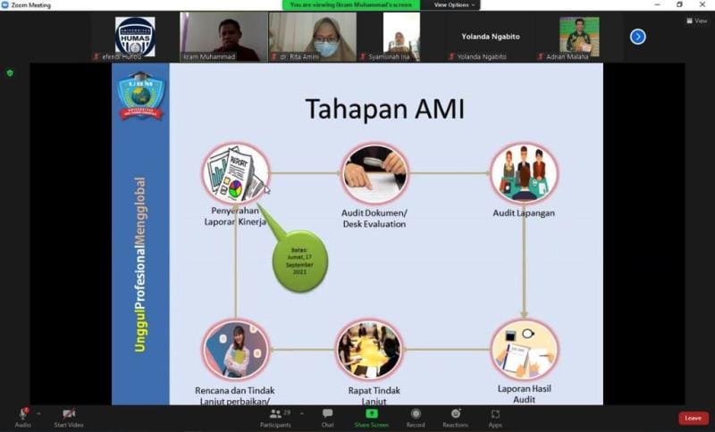 BPM Mulai Sosialisasi Sistem & Mekanisme Audit Mutu Internal