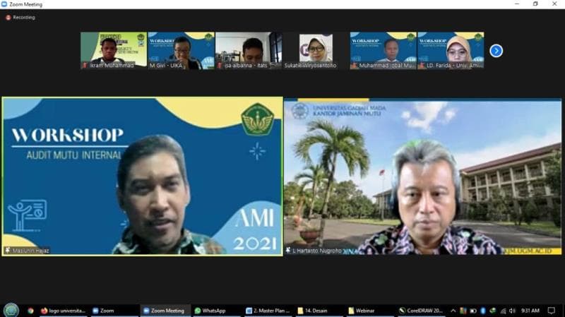 2 Doktor UBM Jalani Workshop & Sertifikasi Auditor