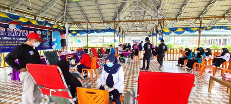 Donor Darah Meriahkan Pencanangan Dies Natalis ke 2 UBM Gorontalo
