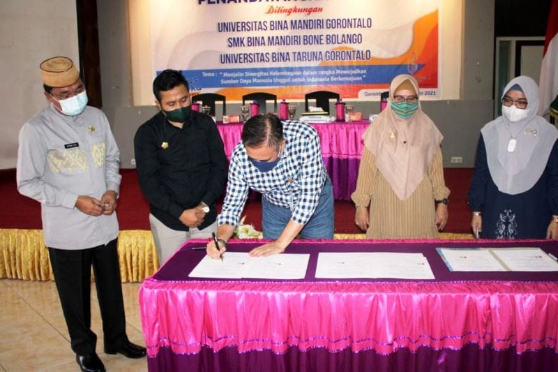 Peningkatan SDM, UBM Gorontalo-Untad Jalin Kerjasama