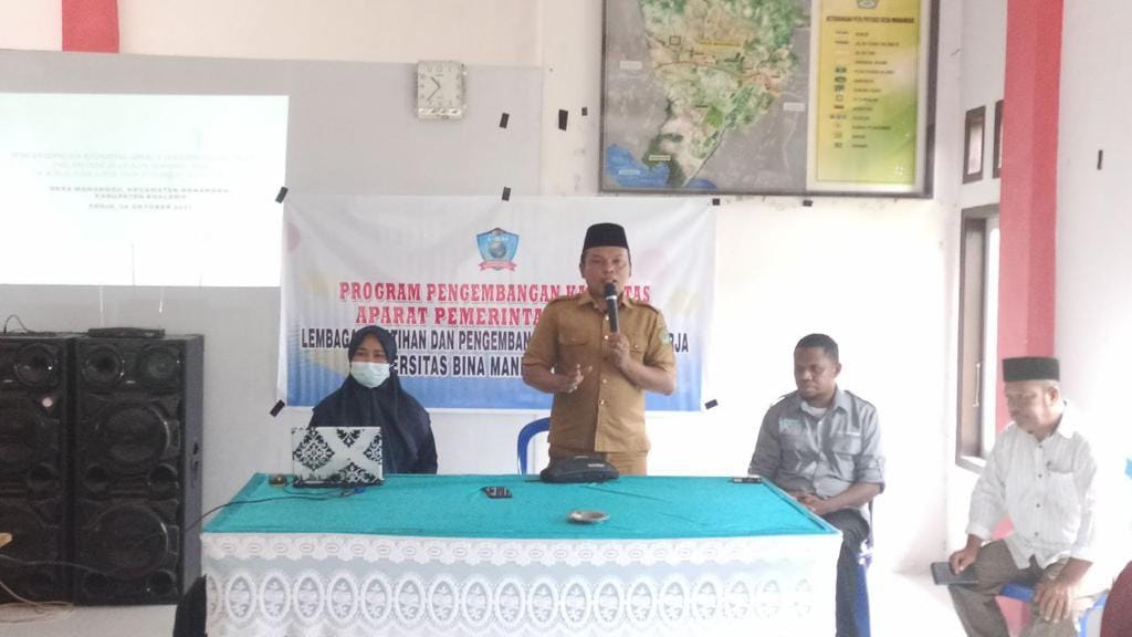 LP2KK UBM Gorontalo Wadah Pengembangan Tata Kelola Pemerintah Desa