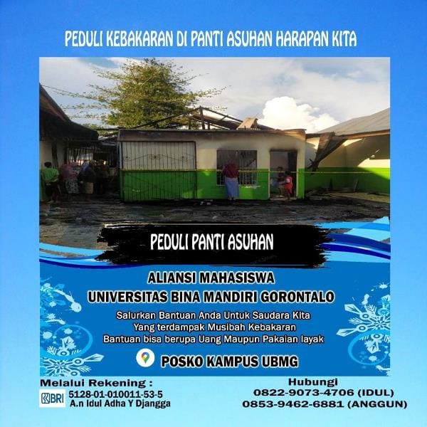 Aliansi Mahasiswa UBM Galang Bantuan untuk Korban Kebakaran Panti Asuhan