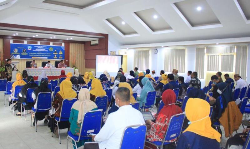Implementasi MoU, UBM Fasilitasi Guru Madrasah se Kabupaten Gorontalo Penulisan KTI