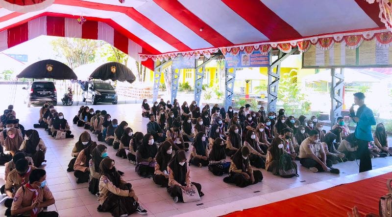 Sosialisasi Keunggulan, Ratusan Siswa Tertarik Kuliah di UBM Gorontalo