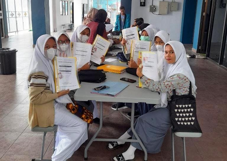 Siswa SMA Ramai-ramai Serbu UBM Gorontalo