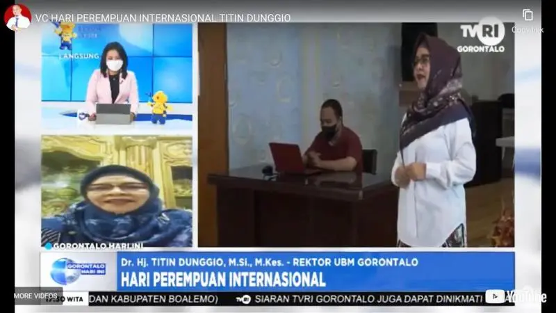 Wawancara TV Nasional di Hari Perempuan Internasional, Rektor UBM Dukung Kesetaraan Gender