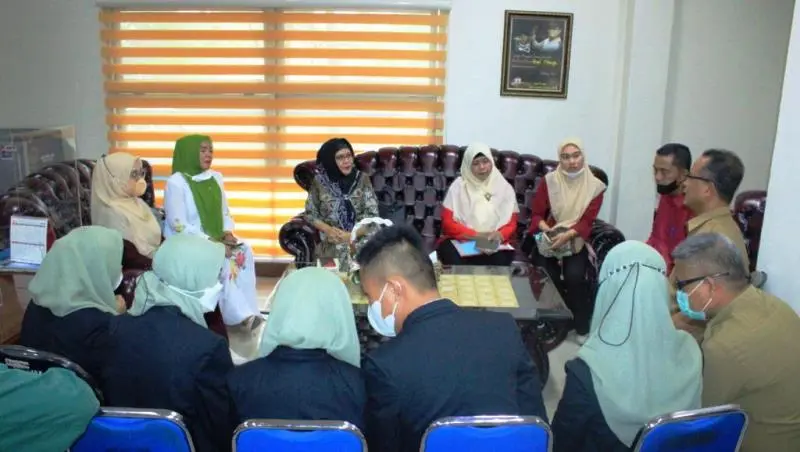 Sekda Bone Bolango Takjub Keahlian Siswa SMK Bina Mandiri