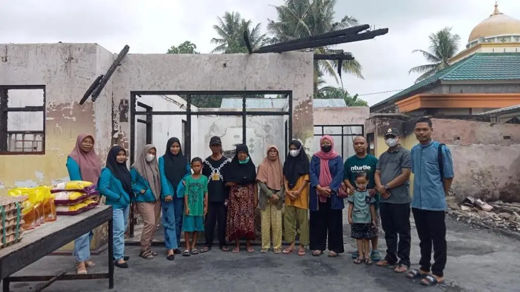 UBM Gorontalo Peduli Korban Kebakaran