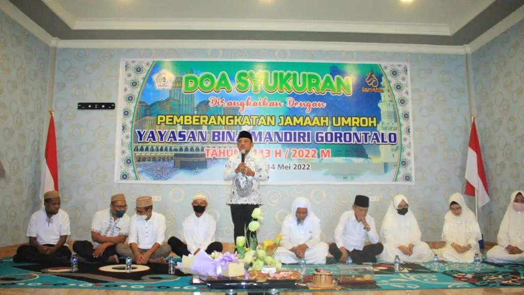YBMG Gelar Syukuran & Doa Pemberangkatan Jamaah Umroh