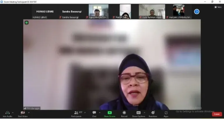 Rektor UBM Hadiri Pertemuan Perdana Bersama Mahasiswa