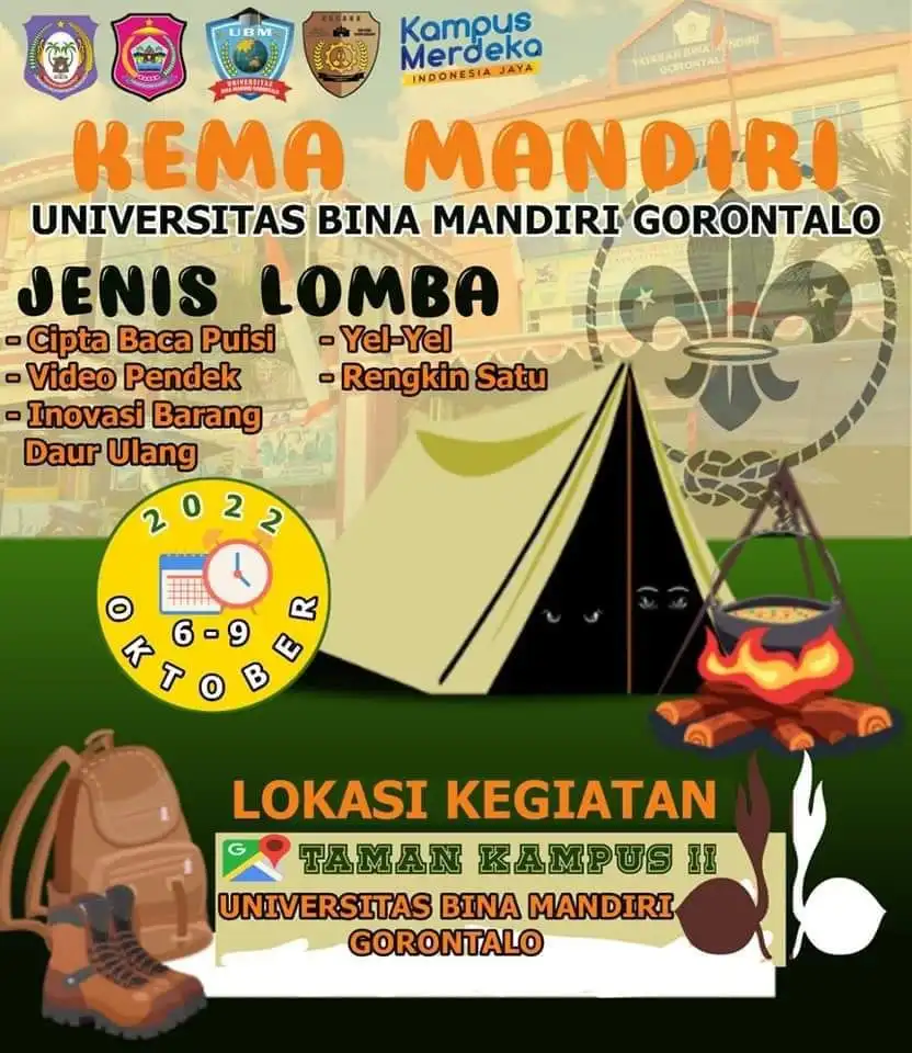 October 5, UBM Holds Students Scout Camp