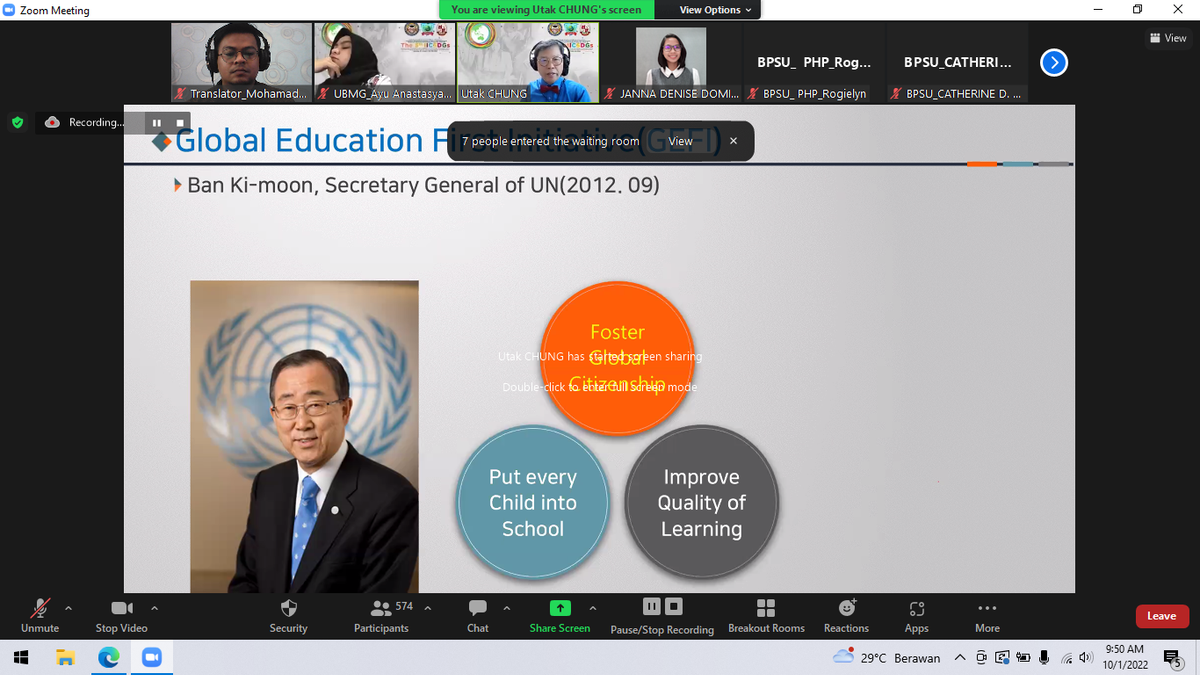 Rector: The Committee of International Seminar are Extraordinary