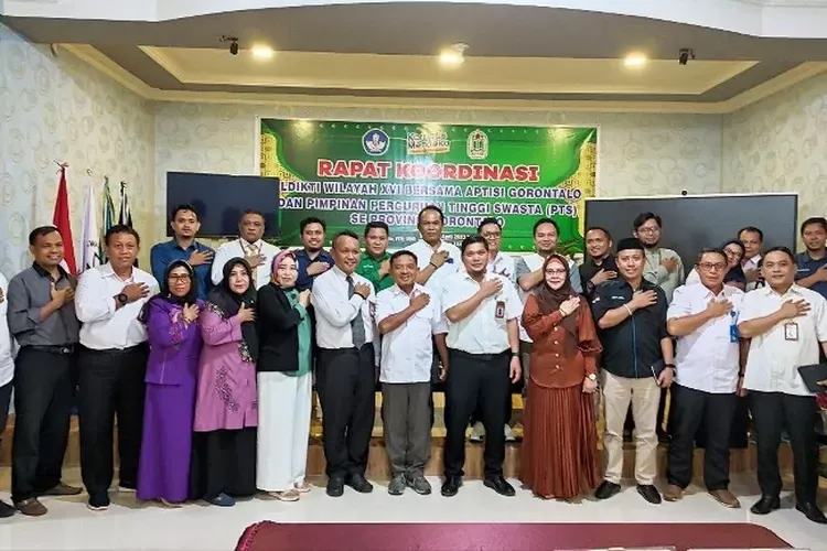 LLDIKTI XVI Holds Coordination Meeting, PTS Leaders in Gorontalo Gather at UBM