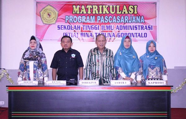 Program Pascasarjana STIA Bina Taruna Gorontalo, menggelar kegiatan Kuliah Matrikulasi