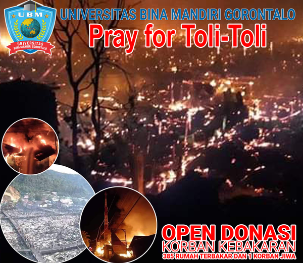 Aksi Solidaritas Penggalangan Dana Korban Kebakaran di Kab. Tolitoli Prov. Sulteng.