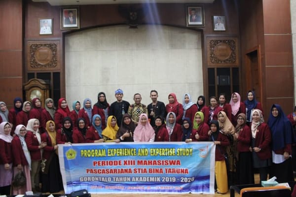 Rombongan Mahasiswa PPs Belajar di Kota Kembang