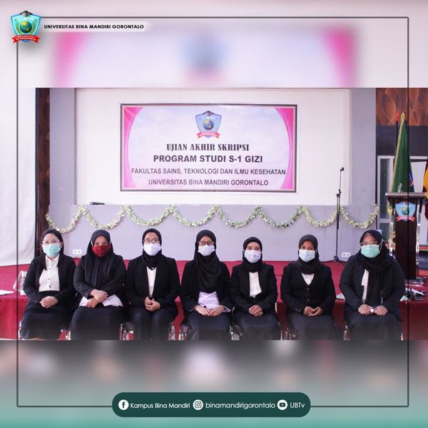 Prodi Gizi Gelar Ujian Akhir Skripsi