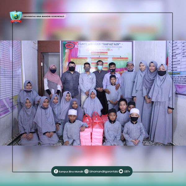 Sambangi Panti Asuhan, F-STIK Tak Berhenti Berbagi