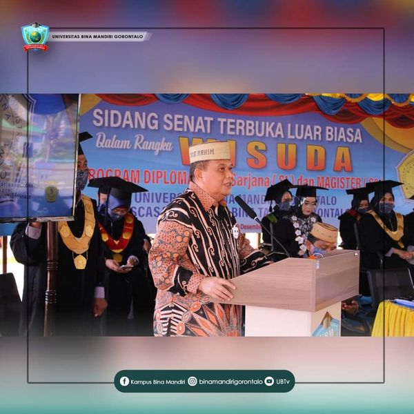 Pemprov Apresiasi Wisuda Drive Thru UBM Gorontalo
