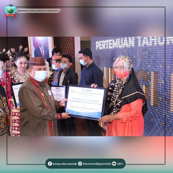 UBM Gorontalo Terima Bantuan Sarana Pendidikan dari PSBI