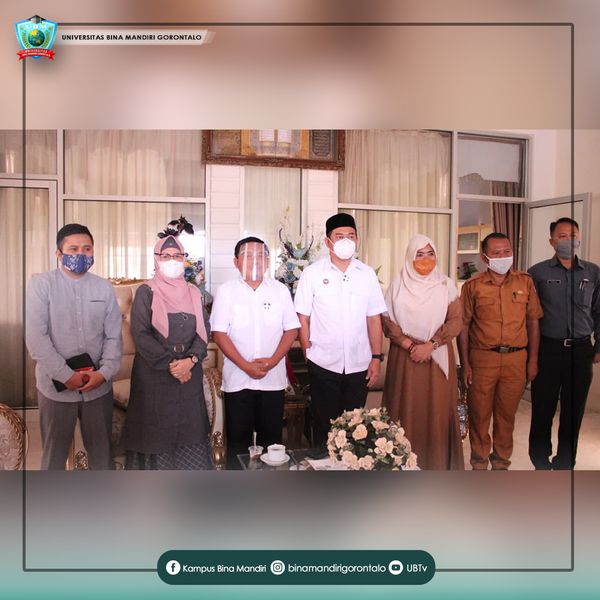 Temui Bupati Bonebol, Ketua YMBG dan Rektor UBM Gorontalo Siap Tingkatkan Kualitas SDM