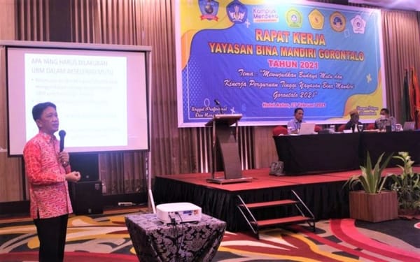 Kepala LLDIKTI XVI Gosulutteng Dukung UBM Gorontalo Tingkatkan Mutu