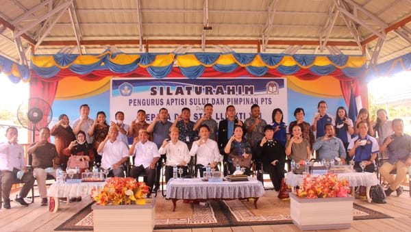 Silaturahmi, Pengurus Aptisi & Pimpinan PTS Sulut Kumpul di Pendopo UBM Gorontalo