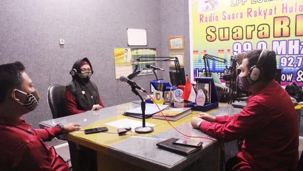 Dialog di Radio, Rektor Paparkan Strategi Pengembangan UBM Gorontalo