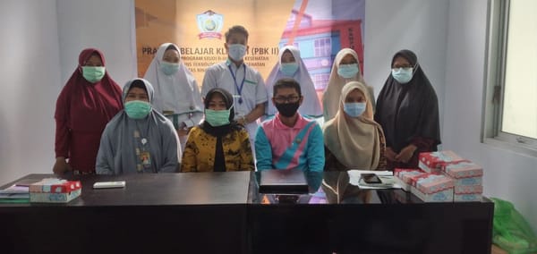 Mahasiswa PBK II UBM Gorontalo Turut Menunjang Kinerja Tenaga Lab Rumah Sakit
