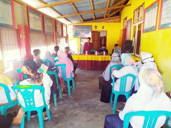 Tim Sosialisasi UBM Gorontalo Tembus Kecamatan Paguyaman hingga Asparaga