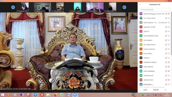 Jadi Pemateri Matrikulasi, Wagub Dorong PPs STIA Bina Taruna Gorontalo Terus Tingkatkan Kualitas