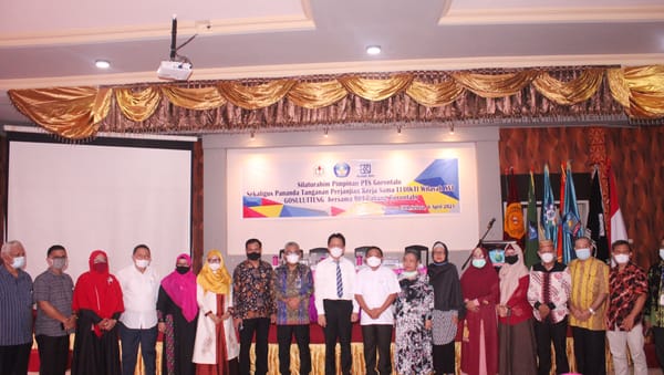 Silaturahmi, Kepala LLDIKTI XVI Temui Pimpinan PTS di UBM Gorontalo