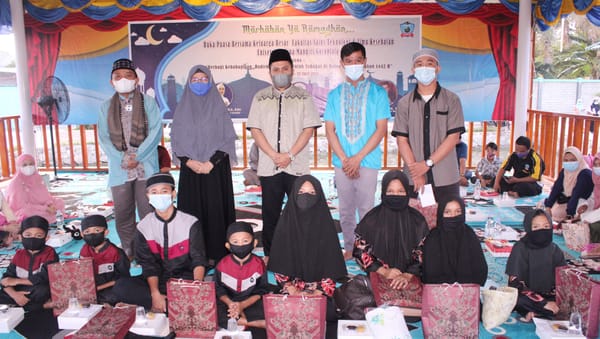 F-STIK Ajak Anak Panti Asuhan Buka Puasa Bersama di Pendopo UBM Gorontalo