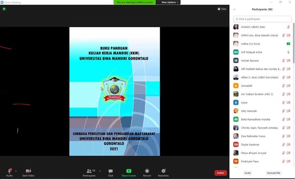 Jelang Pelaksanaan KKM, Rektor UBM Minta Peserta Persiapkan Diri