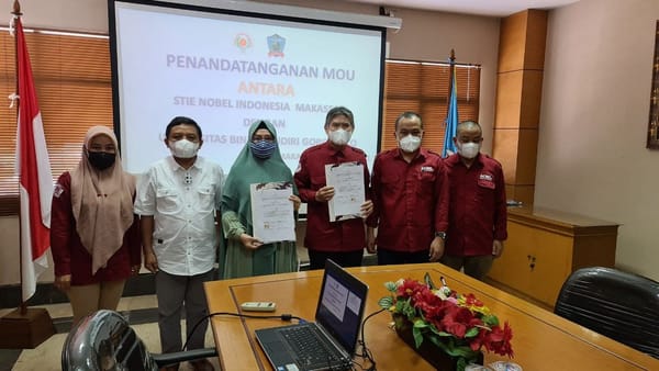 UBM Gorontalo-STIE Nobel Indonesia Makassar Resmi Jalin Kerjasama
