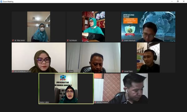CCLC Gelar Rapat Internal, UBM Gorontalo Target Ulangi Kesuksesan Seminar Internasional
