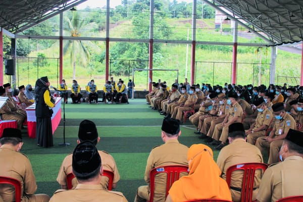 Diterima Bupati, 116 Peserta KKM UBM Gorontalo Tiba di Bolsel