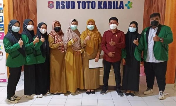 Direktur RSUD Toto Kabila Hadiri Penarikan Mahasiswa ARS