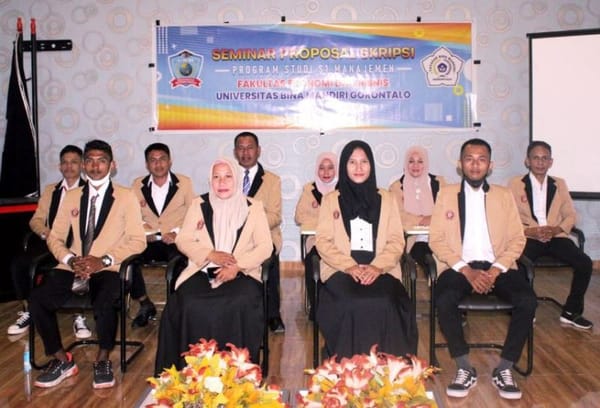 Proposal Skripsi, 10 Mahasiswa Prodi Manajemen Menuju Tahap Penelitian