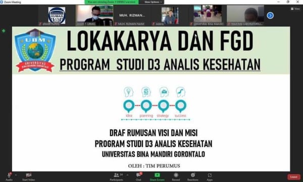 Lewat Lokakarya & FGD, Analis Kesehatan Reformulasi Visi Misi Prodi