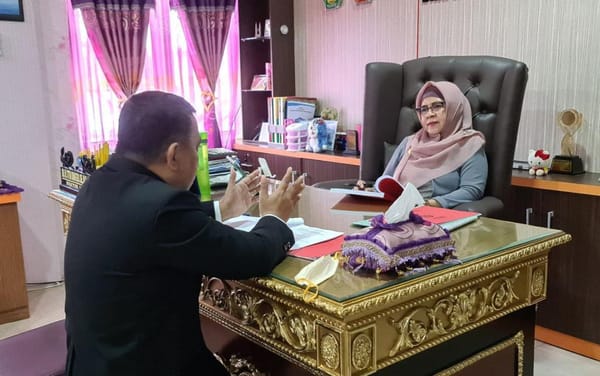 Rektor UBM & Wakil Bupati Gorontalo Bertemu Empat Mata