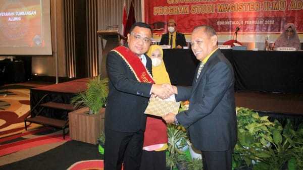 Wabup & Ketua DPRD Kabupaten Gorontalo Raih Gelar Magister di PPs Unbita