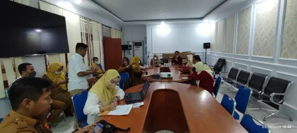 Puluhan Pegawai Dinas Pendidikan Terima Kunjungan Tim Sosialisasi