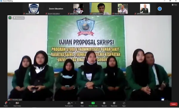 Gelar Ujian Proposal Skripsi Perdana di Tahun 2022, Prodi ARS “Buka Jalan”