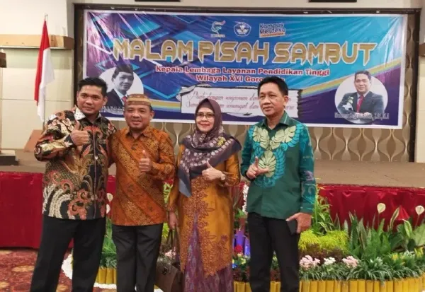 Ketua YBMG & Rektor UBM Hadiri Pisah Sambut Kepala LLDIKTI XVI