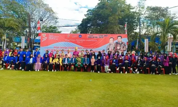 UBM Sends Vice Rector 1 to Join the Independence Day of Indonesia Republic Ceremony with the Head of LLDIKTI